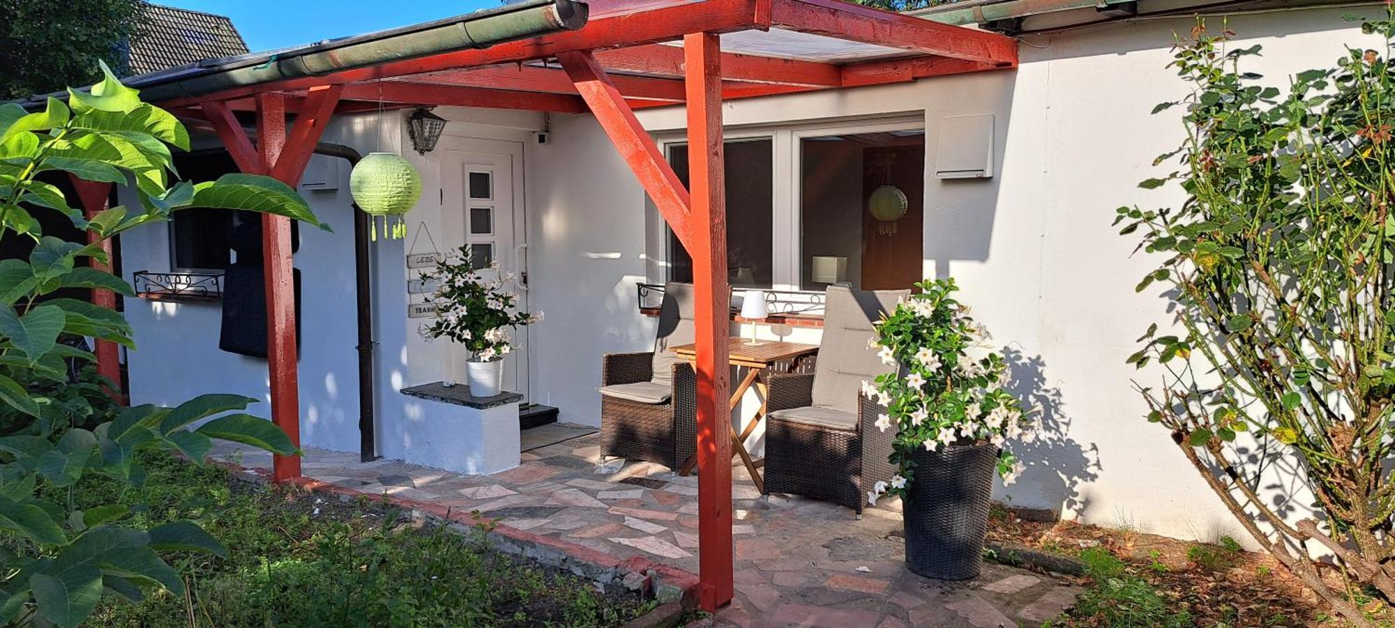 Bungalow An Der Tanne Mit Ueberdachter Terrasse Дюссельдорф Екстер'єр фото
